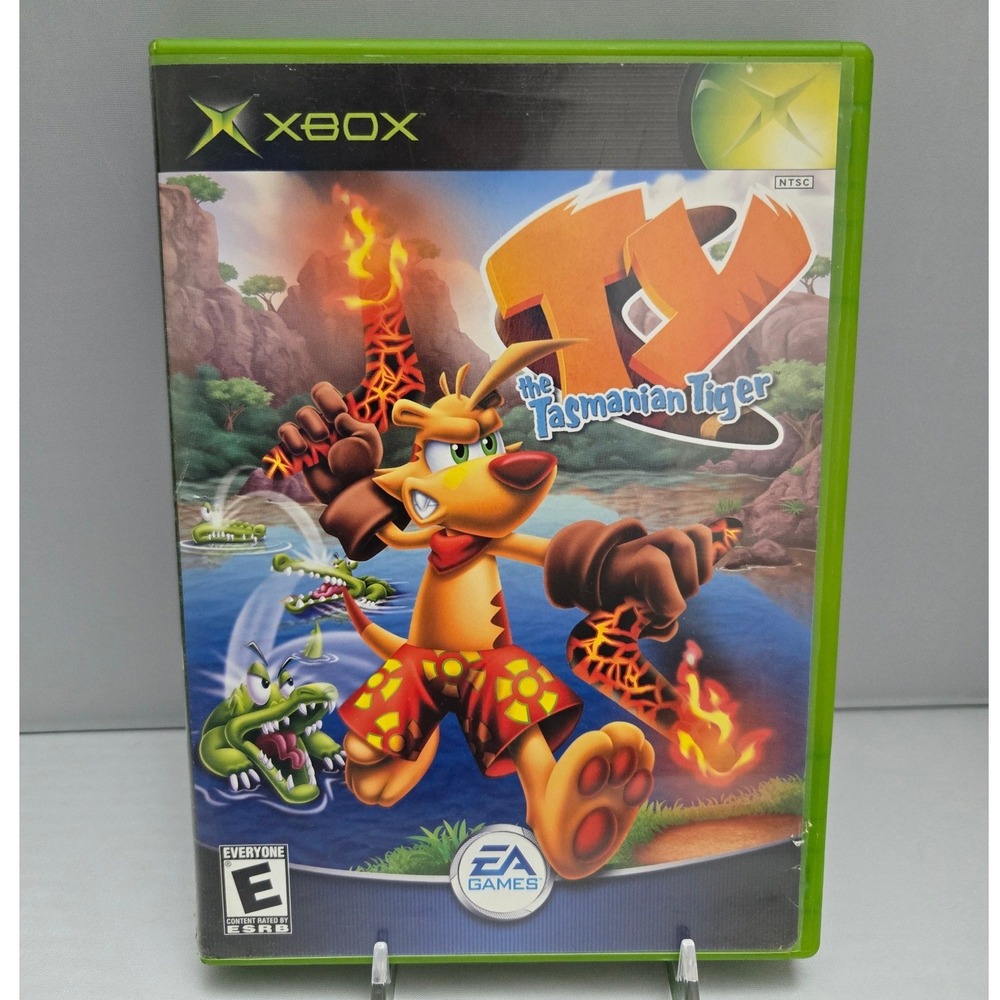 Ty‎ the Tasmanian Tiger 2002 - Microsoft Xbox - Complete CIB W/ Manual Working